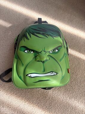 Marvel The Hulk Green Kids Backpack